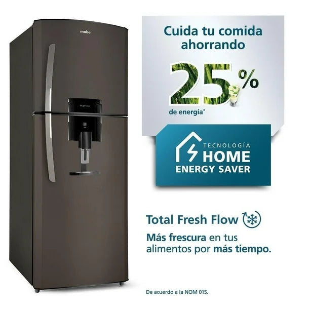 Refrigerador 14 Pies Mabe con Despachador Black Mate