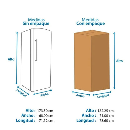 Refrigerador 14 Pies Mabe con Despachador Black Mate