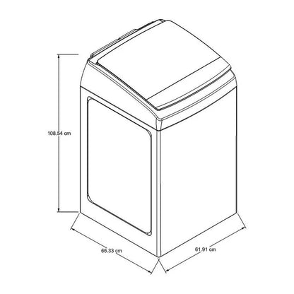 Lavadora Whirlpool Carga Superior Impeller Xpert System 21 KG