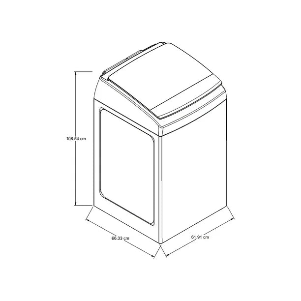 Lavadora Whirlpool Carga Superior Impeller Xpert System 20 KG