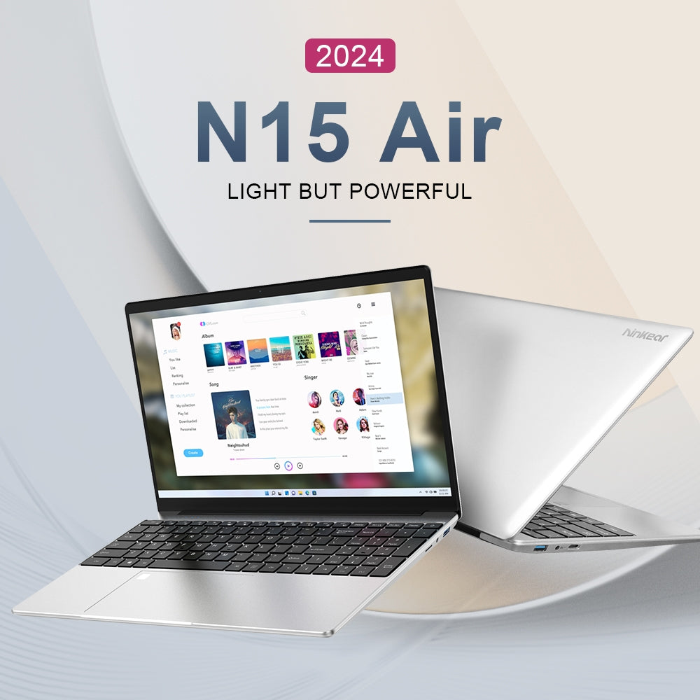 Laptop Nikear N15 Air Win 11 16GB + 512GB Intel Celeron N95 Quad Core