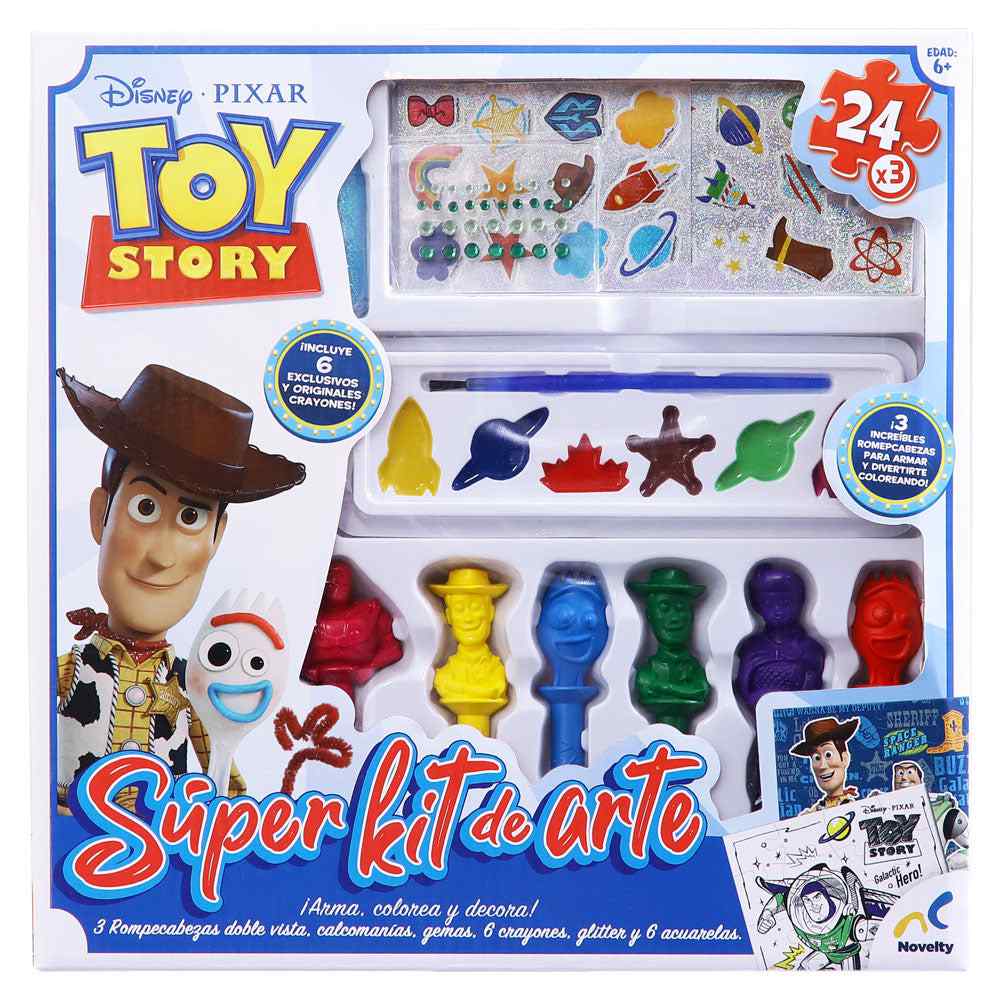 Rompecabezas Súper Kit de Arte de Toy Story - Novelty