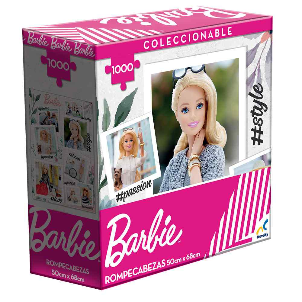 Rompecabezas de Colección Barbie 1000 Piezas Novelty