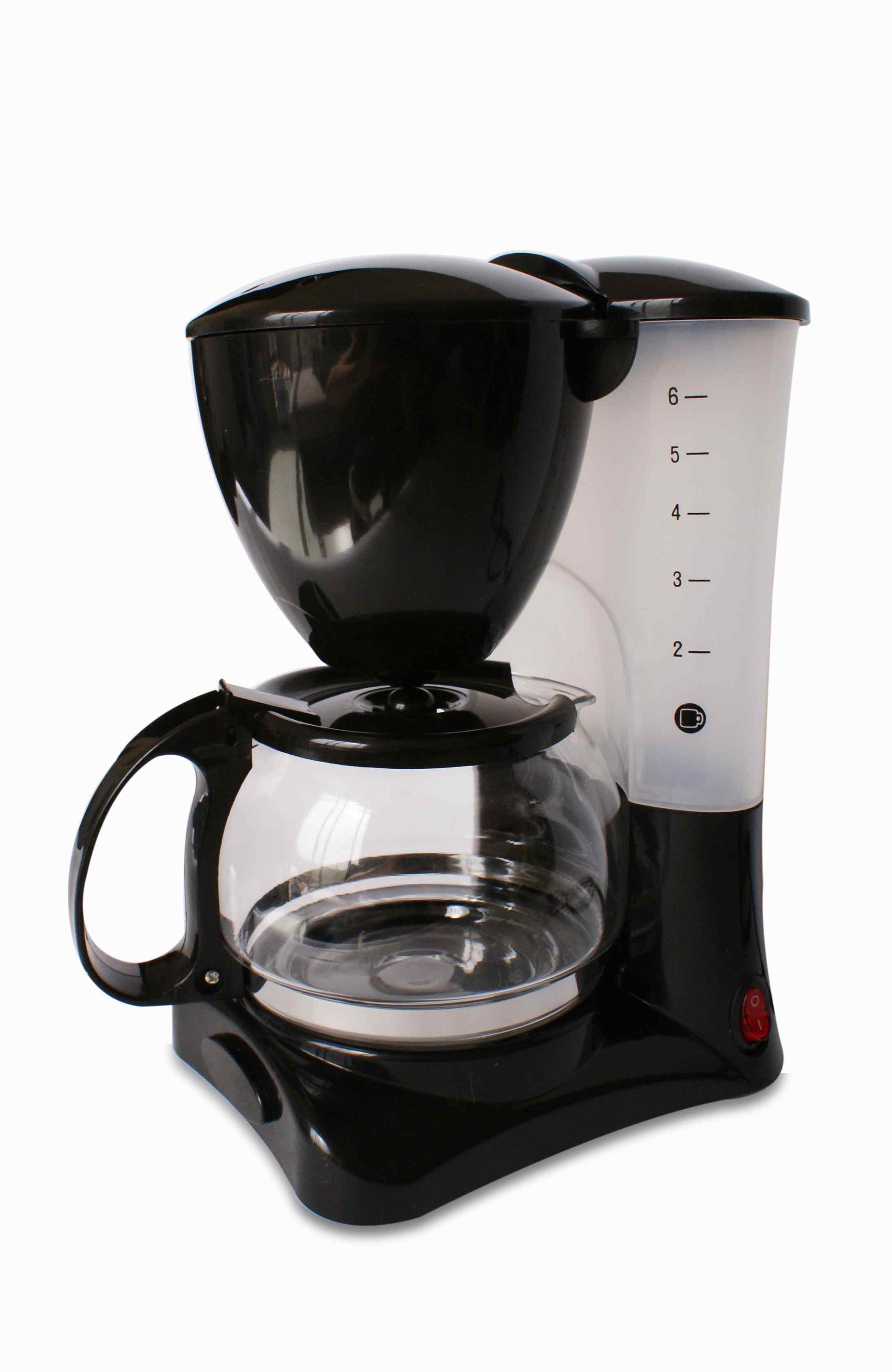 Cafetera Eléctrica 6 Tazas Ht-558 Negra