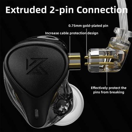 Auriculares Electrostáticos Y Dinámicos kz x Crinacle CRN (ZEX pro)